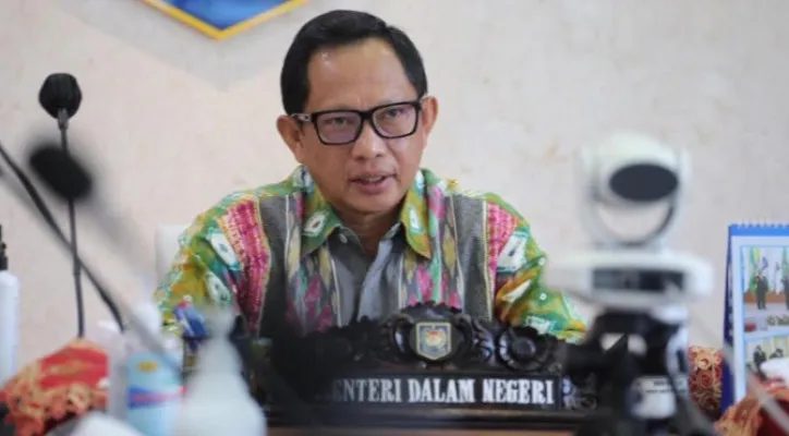 Mendagri Muhammad Tito Karnavian di acara Musrenbang Penyusunan RKPD Provinsi Kalimantan Utara Tahun 2022. (ist)