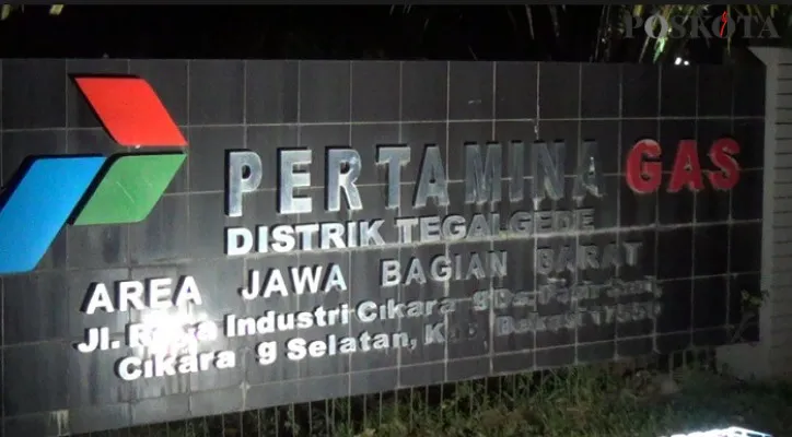 Pertamina Gas Distrik Tegal Gede, Cikarang Selatan. (foto: akhmad nursyeha)