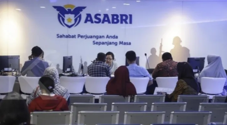 Pelayanan di kantor ASABRI. (foto: istimewa)