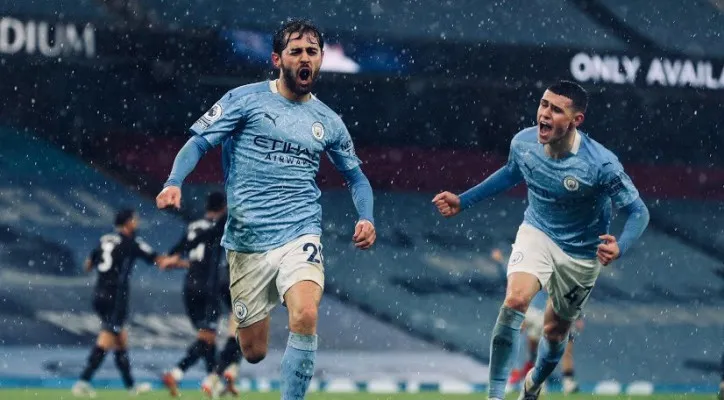 Manchester City akan menyambangi markas Crystal Palace pada pekan ke-34 Liga Inggris. (foto: twitter/@PhilFoden)