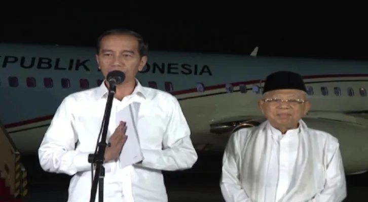 Presiden Jokowi dan Wapres Maruf Amin (ist)