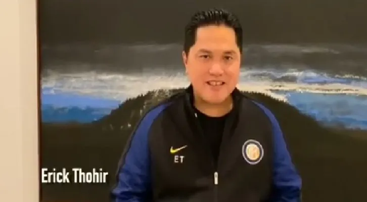 Erick Thohir Ucapkan Selamat Kepada Inter Milan (Foto: Instagram)