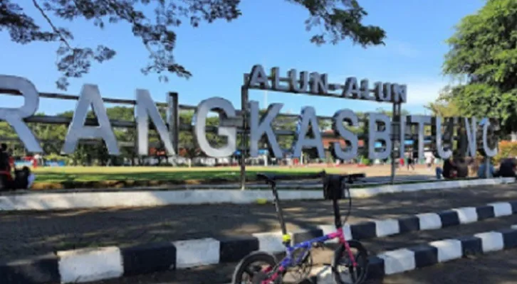 Alun-alun Kota Rangkasbitung, Kabupaten Lebak, Banten, (foto: ist)