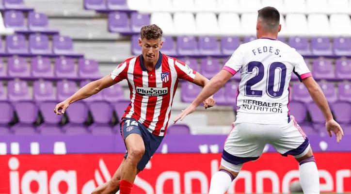 Atletico Madrid sukses mengalahkan Real Valladolid di pekan terakhir Liga Spanyol. (twitter Atleti)