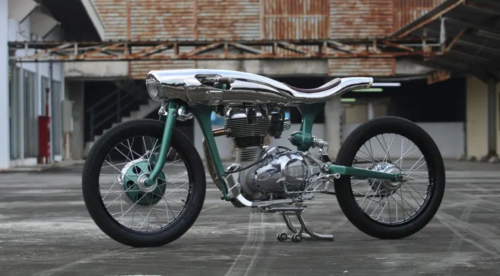 Kromworks Desain Khusus Cafe Racer Bergaya Futuristik, Khusus Buat Warga Inggris