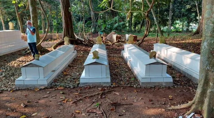 Makam Fiktif di TPU Malegor. (ist)