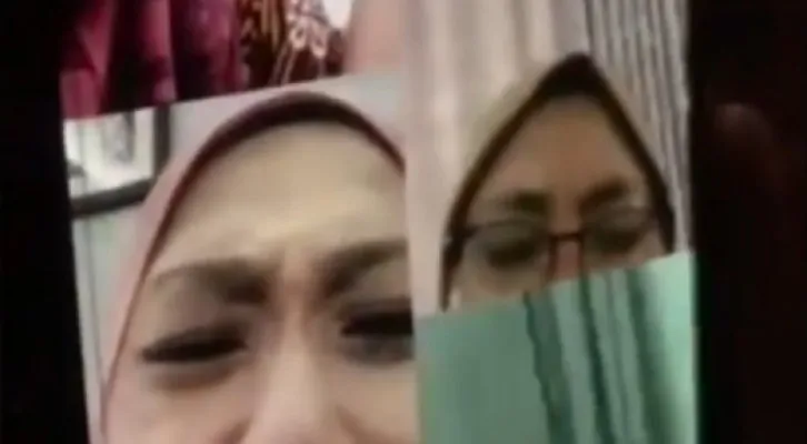 Ibu meninggal dunia disaksikan anak-anaknya melalui video call (Instagram/@manaberita)