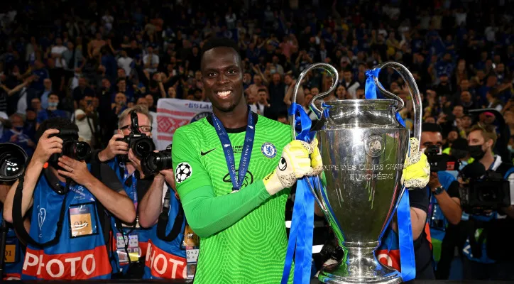 Mendy sukses catatkan rekor bersama Chelsea (Twitter/@ChelseaFCinUSA)