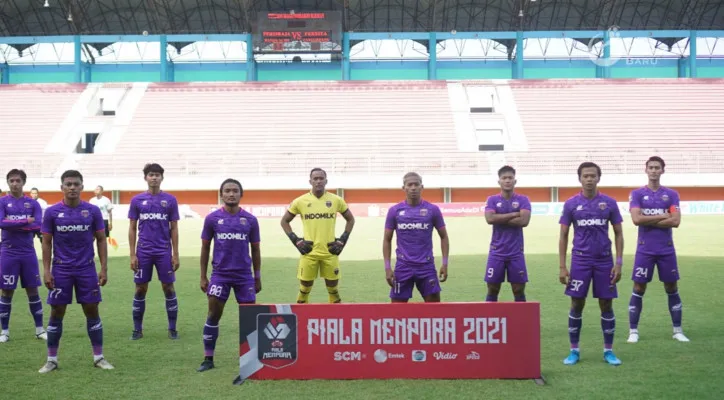 Tim Persita Tangerang saat di Piala Menpora 2021. (liga indonesia baru)