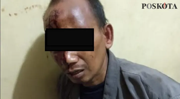 Yakub pelaku pembacokan di Sepatan Timur Kabupaten Tangerang. (foto: ist)