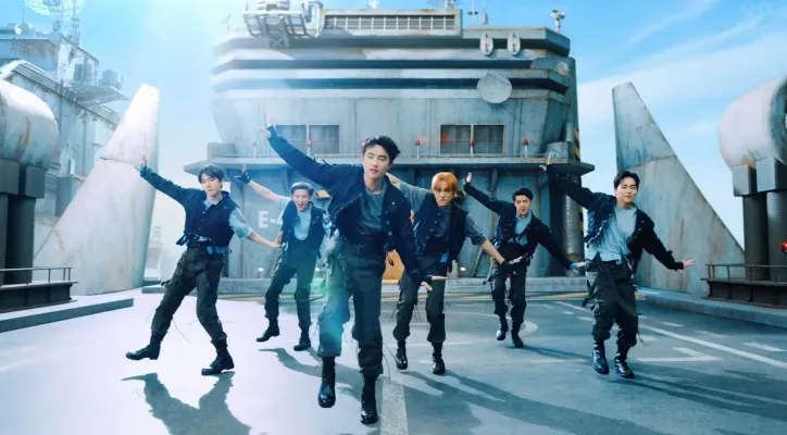 Cuplikan Music Video Lagu EXO - Dont Fight the Feeling. (foto: youtube/smtown)