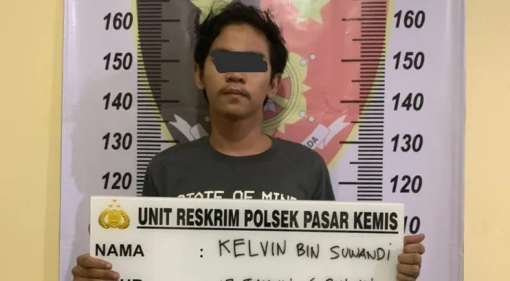 Kelvin (17), pelaku pemerkosaan terhadap seorang ABG berinisial SKN (17), yang dikenalnya baru dua minggu dari salah satu game online. (ist)