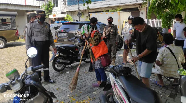 Tiga pilar Tambora, Jakarta Barat gelar operasi yustisi. (ist).