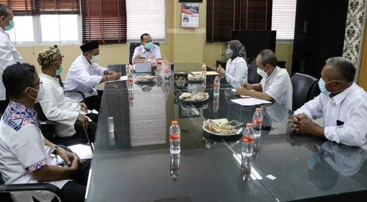 Pertemuan antara wakil Bupati Lebak dengan tim Bakor Cilangkahan. (ist)