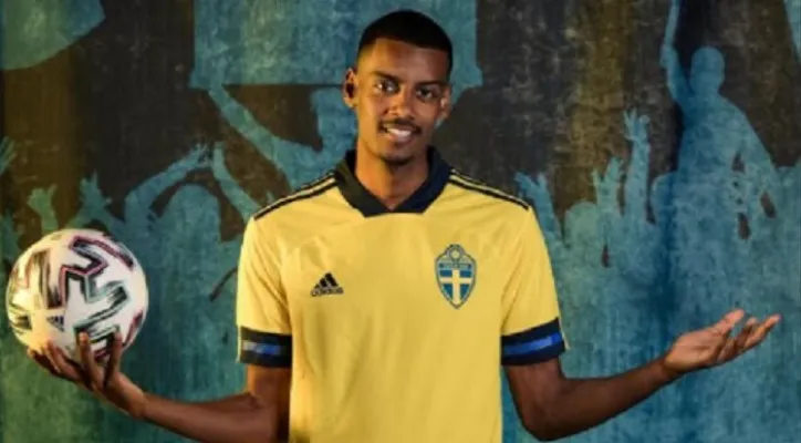 Alexander Isak, pemain Swedia. (foto: instagram alex_isak)