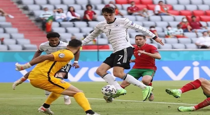 Jerman Taklukan Portugal 4-2 (Foto: @Euro2020/Instagram)