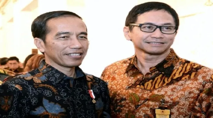 Presiden Jokowi dan Addie MS (Foto: @addiems9999/Instagram)