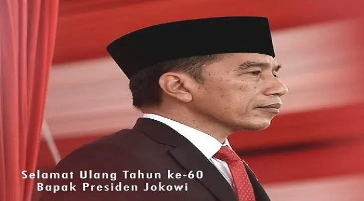 Joko Widodo, Presiden RI Ulang Tahun ke-60 (Foto: @ridwankamil/Instagram)