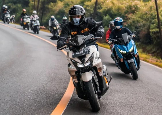 Keseruan Jejaki Waduk Cirata Jawa Barat sambil ikutan Maxi Yamaha Journey. (foto/istimewa)