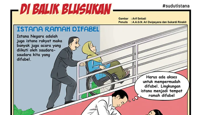 di balik blusukan : istana ramah difabel