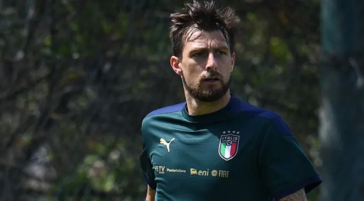 Bek Timnas Italia, Francesco Acerbi. (foto: twitter/ Acerbi_Fra)