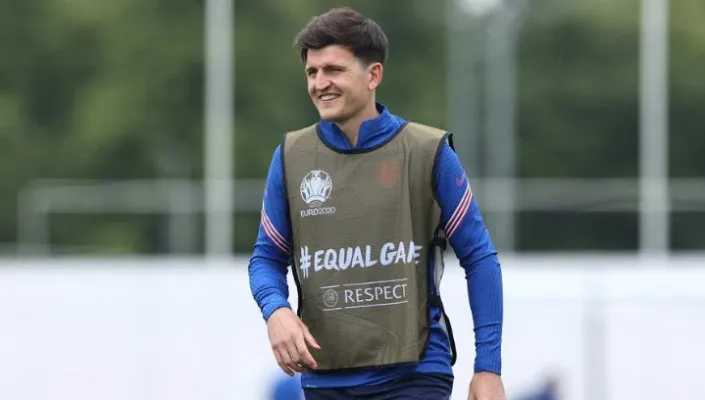 Bek Timnas Inggris, Harry Maguire.(twitter HarryMaguire93)