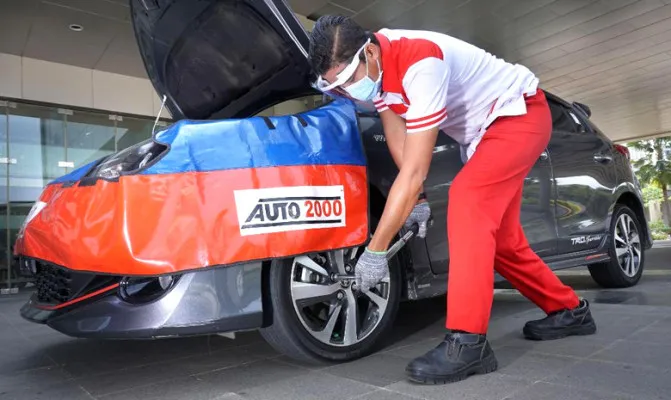 Selama PPKM Darurat, dapat manfaatkan layanan layanan THS – Auto2000 Home Service untuk melakukan service dan perbaikan di rumah. (Foto/Auto2000)