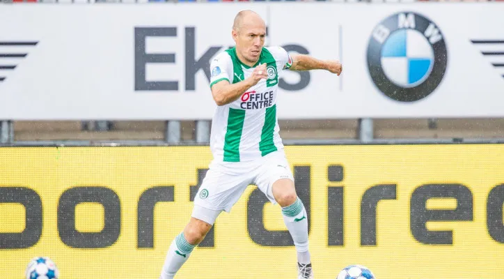 Arjen Robben, saat membela FC Groningen. (twitter arjenRobben)