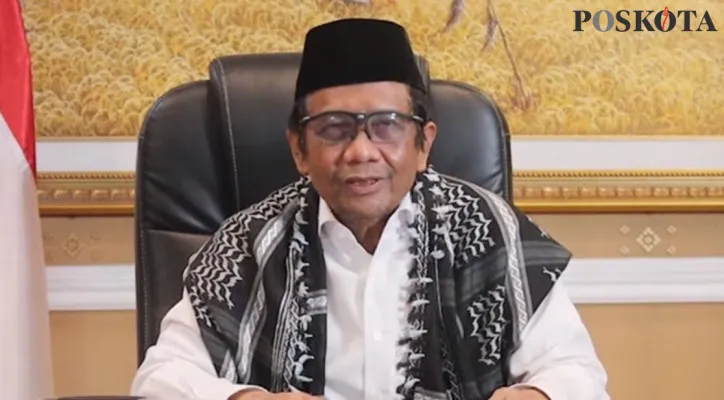 Mahfud MD dalam webinar sampaikan soal Idul Adha. (rizal)