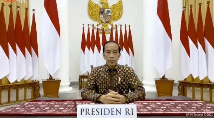 Pemerintah Akan Beri Bantuan Uang Tunai Hingga Kuota Kepada Masyarakat Terdampak (Foto: Sekretariat Presiden/YouTube)