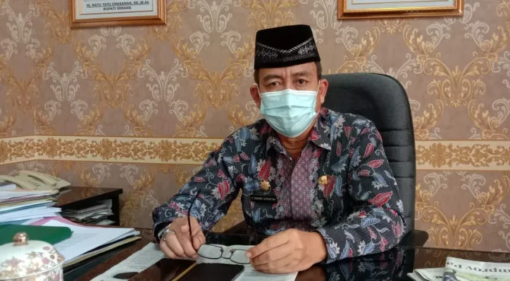 Asda I Bidang Administrasi Pemerintahan Sekretariat Daerah (Setda) Kabupaten Serang, Nanang Supriatna. (foto: ist)