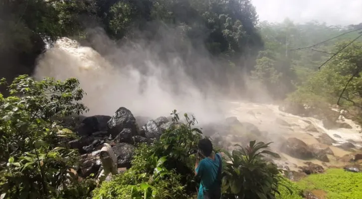 Curug Sata di Lebak. (yusuf)