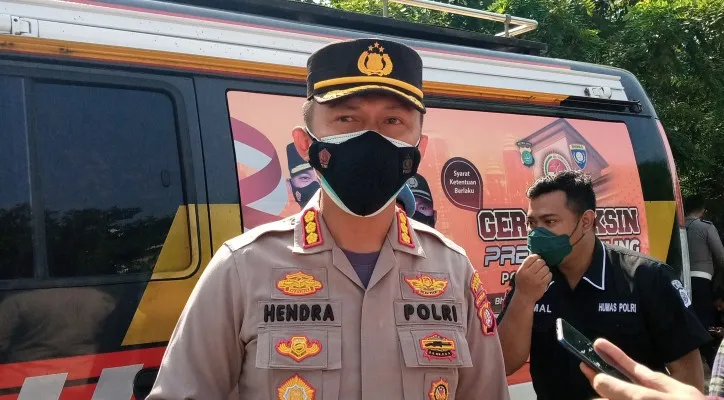 Satgas Covid-19 Kabupaten Bekasi, Kombes Pol Hendra Gunawan. (Ihsan Fahmi))