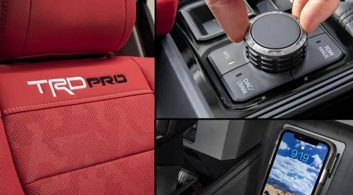 Toyota Pamer Interior dan Drive Mode Tundra TRD Pro 2022. (Foto/roadandtrack.com)