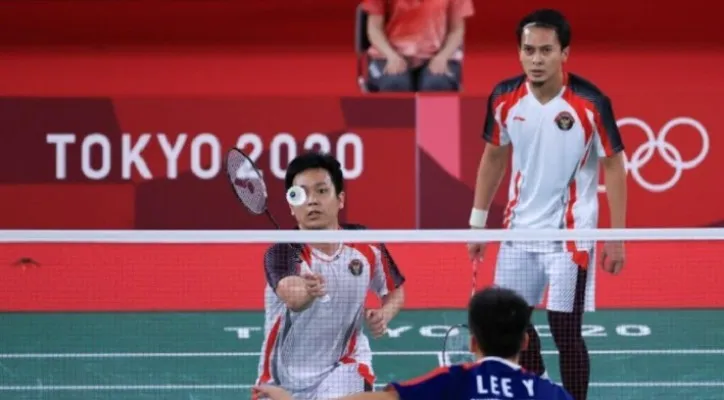 Ganda putra Indonesia, Mohammad Ahsan/Hendra Setiawan. (foto: NOC Indonesia)