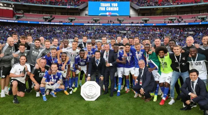 Leicester City sukses meraih gelar juara Community Shield 2021. (foto: twitter lcfc)