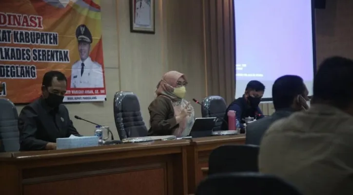 Rapat Forkopimda pembahasan Pilkades di Pandeglang. (foto: humas pemkab pandeglang)