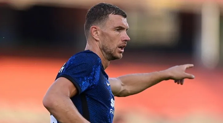 Edin Dzeko, pemain baru Inter Milan. (foto: inter.it)