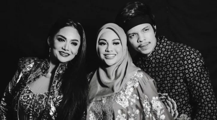 Krisdayanti, Aurel Hermansyah dan Atta Halilintar. (instagram/@attahalilintar)