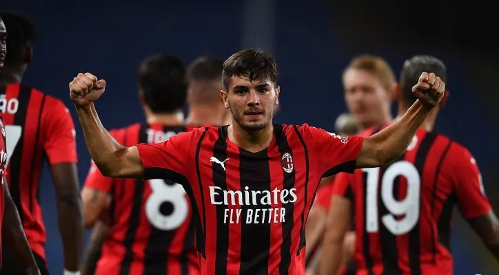 Brahim Diaz sukses mencetak gol tunggal pada laga AC Milan vs Sampdoria. (foto: twitter acmilan)