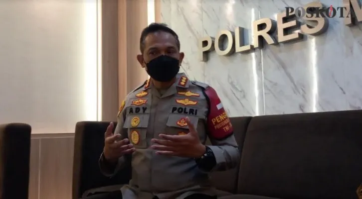 Kapolres Metro Jakarta Barat Kombes Pol Ady Wibowo. (foto: Pandi).