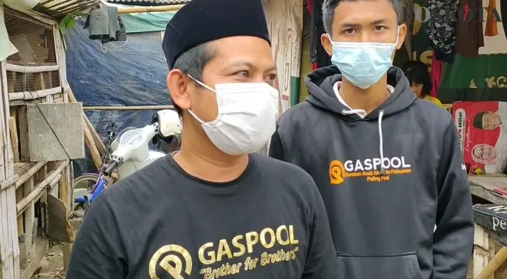 Pendiri Komunitas Gerakan Pemuda Sepabuaran Paling Pol (Gaspool)  Kota Serang Wawan Gunawan. (Foto/Luthfi)