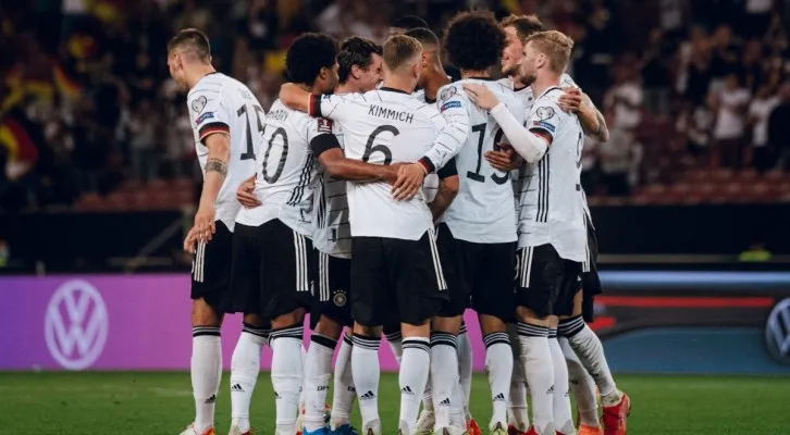 Timnas Jerman berhasil menaklukan Armenia 6-0 dalam lanjutan Kualifikasi Piala Dunia 2022. (Foto/Twitter/DFB_Team)