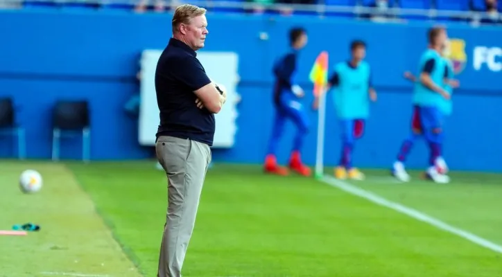 Ronald Koeman, pelatih Barcelona menilai pasukannya bermain bagus meski kalah 0-3 dari Benfica pada laga lanjutan Liga Champions. (foto: twitter ronaldkoeman)