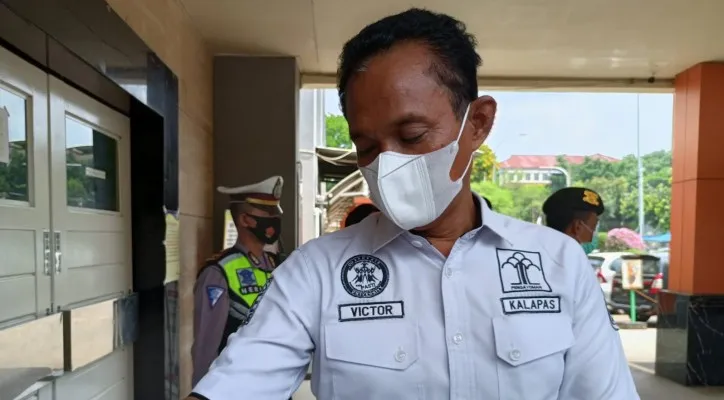 Kepala Lapas Kelas I Tangerang, Victor Teguh Prihartono. (veronica)