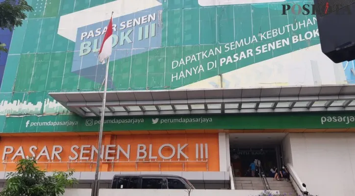 Pasar Senen Blok III Jakarta Pusat. (foto: poskota/cr05)