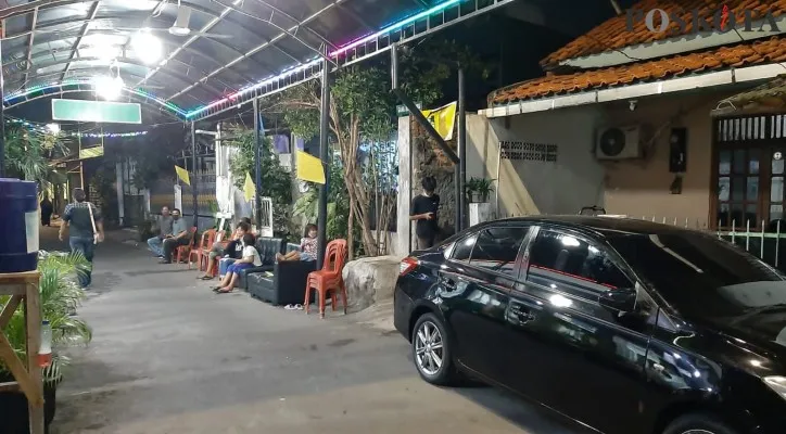 Rumah duka Putra Eka, korban kebakaran Lapas Kelas 1 Tangerang di Tebet, Jakarta Selatan. (Foto/Adji)