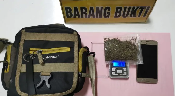 Barang bukti yang diamankan dari tersangka MS. (Foto/dok. Polresta Tangerang)