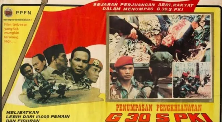 Poster film G-30 S-PKI. (foto: ist)