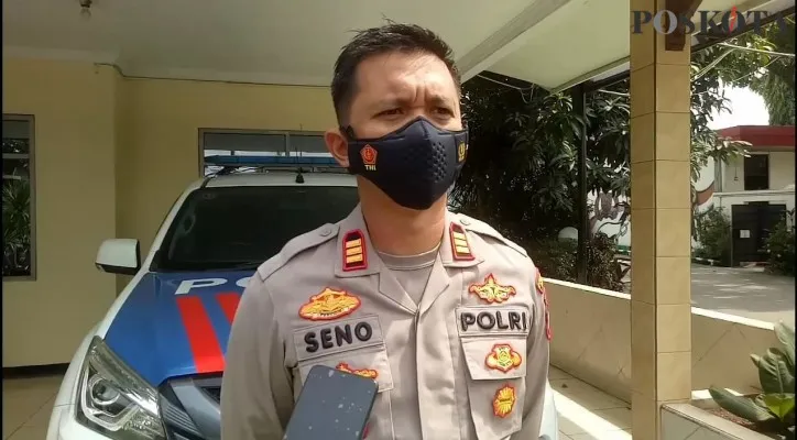 AKP Tribuana Roseno saat ditemui di Mapolsek Cikarang Barat, Rabu (06/10/2021) pagi. (Ihsan Fahmi)